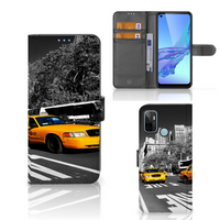 OPPO A53 | OPPO A53s Flip Cover New York Taxi