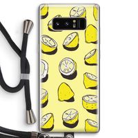 When Life Gives You Lemons...: Samsung Galaxy Note 8 Transparant Hoesje met koord