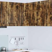 Keukenkast Kalmar Gerookt eiken 57 x 57 x 80 cm Bewerkt hout