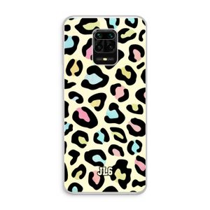 Leopard pattern: Xiaomi Redmi Note 10 Lite Transparant Hoesje