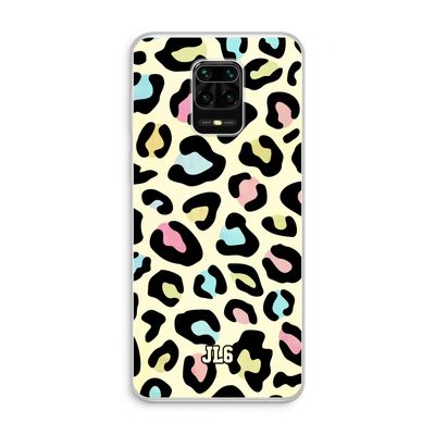 Leopard pattern: Xiaomi Redmi Note 10 Lite Transparant Hoesje