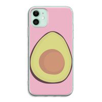 Avocado: iPhone 11 Transparant Hoesje