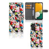 Samsung Galaxy A14 5G | Telefoonhoesje | Met pasjeshouder | Birds