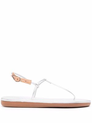 Ancient Greek Sandals sandales Katerina - Argent