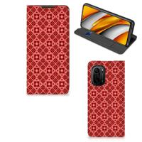 Xiaomi Mi 11i | Poco F3 | Hoesje met Magneet | Batik Rood