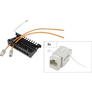 Renkforce KS10 8 poorten Netwerk-patchbox CAT 6A 1 HE