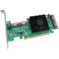 Highpoint SSD7580B RAID controller PCI Express x16 4.0 16 Gbit/s - thumbnail