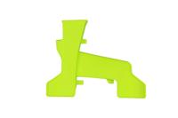 UFO PLAST Start number plate ufo husqvarna yellow