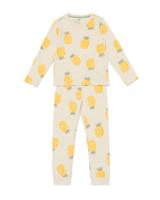 HEMA Kinderpyjama ananas gebroken wit (gebroken wit)