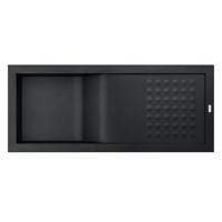 Wastafel Inbouwspoel Go By Van Marcke Lara 118x50Cm Mat Zwart Wastafel Inbouwspoel Go By Van Marcke Lara 118x50Cm Mat Zwart