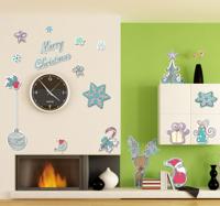 Merry Christmas Kerststicker Merry Christmas Kerststicker