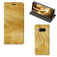 Samsung Galaxy S8 Book | Wallet Case | Licht Hout