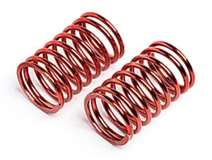 Shock spring 13.8x27x1.5mm 8.5coils (metallic red)