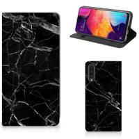 Samsung Galaxy A50 | Standcase | Marmer Zwart - Origineel Cadeau Vader