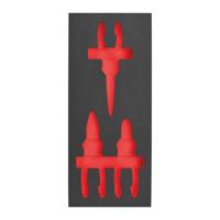 Milwaukee Empty 3 pc Pliers Set Foam Insert Lege Foam inlay tangenset (3-delig) - 4932493685 Milwaukee Empty 3 pc Pliers Set Foam Insert Lege Foam inlay tangenset (3-delig) - 4932493685
