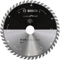 Bosch Accessories Bosch 2608837714 Hardmetaal-cirkelzaagblad 210 x 30 mm Aantal tanden: 48 1 stuk(s)