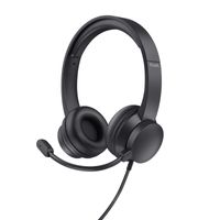 Trust Ayda Headset voor pc (3.5mm) Headset Zwart Trust Ayda Headset voor pc (3.5mm) Headset Zwart