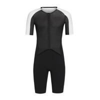 Orca Apex Dream Kona V2 trisuit korte mouw heren wit/zwart
