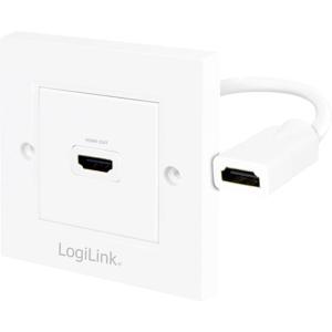 LogiLink AH0014 HDMI Adapter [1x HDMI-bus - 1x HDMI-bus] Wit