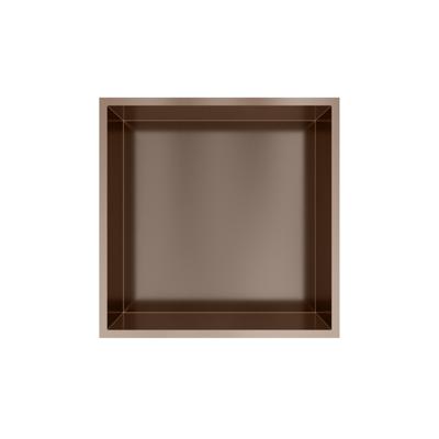 Hotbath &MORE Inbouwbox of inbouwnis - 30x30x10 - Tuscan bronze BOX030TB