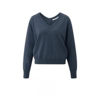 YAYA - Blauw | unisex | Trui | Blauw | M | regular | Kamst mode