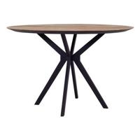 24Designs Metropole Ronde Countertafel - Ø140 X H90 Cm - Teakhout