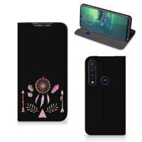 Motorola G8 Plus Magnet Case Boho Dreamcatcher