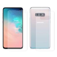 ENKAY Hat-Prins 0.1mm 3D Full Screen Protector explosieveilige Hydrogel Film voorkant + achterkant voor Galaxy S10e TPU + TPE + PET materiaal