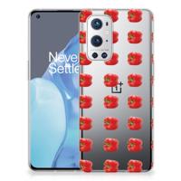 OnePlus 9 Pro | Siliconen Case | Paprika Red OnePlus 9 Pro | Siliconen Case | Paprika Red