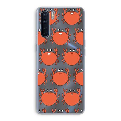 Krab: Oppo A91 Transparant Hoesje