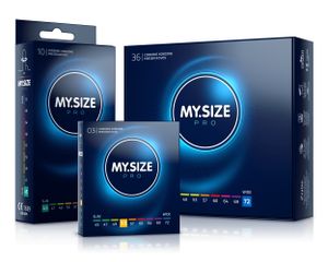 MySize PRO 72mm - Ruimere XXXXL Condooms 36 stuks