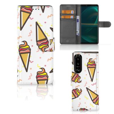 Sony Xperia 5III | Book Cover | Icecream