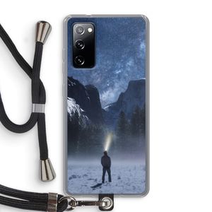 Wanderlust: Samsung Galaxy S20 FE / S20 FE 5G Transparant Hoesje met koord