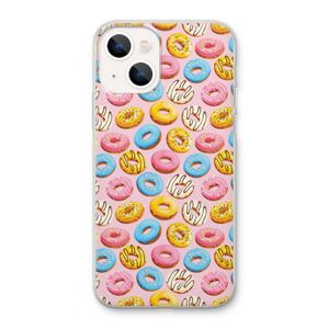 Pink donuts: iPhone 13 Transparant Hoesje