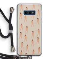 You're so golden: Samsung Galaxy S10e Transparant Hoesje met koord