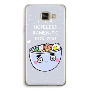I'm A Hopeless Ramen-Tic For You: Samsung Galaxy A5 (2016) Transparant Hoesje