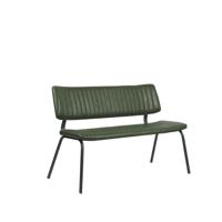 LABEL51 Eetkamerbank Gusto - Hunter - PU-Leder - 120 cm LABEL51 Eetkamerbank Gusto - Hunter - PU-Leder - 120 cm