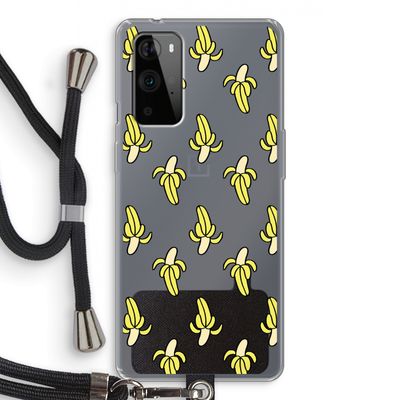 Bananas: OnePlus 9 Pro Transparant Hoesje met koord