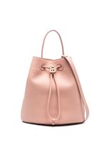 Burberry sac seau en cuir grainé - Rose