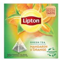 Lipton - Groene Thee Mandarin Orange - 20 zakjes