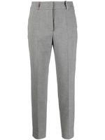 Peserico pantalon de tailleur à coupe courte - Gris
