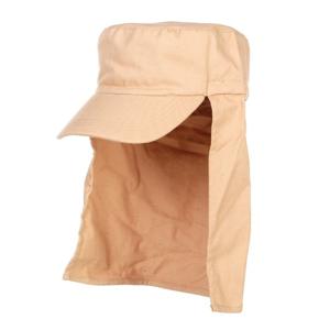 Outdoor reizigers Veld pet - met nekbescherming - beige - Safari - Wandelaars - Zon bescherming