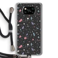 Terrazzo N°16: Xiaomi Poco X3 NFC Transparant Hoesje met koord