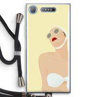 Summer: Sony Xperia XZ1 Transparant Hoesje met koord