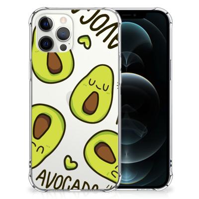 iPhone 12 Pro Max Stevig | Bumper Hoesje | Avocado Singing iPhone 12 Pro Max Stevig | Bumper Hoesje | Avocado Singing
