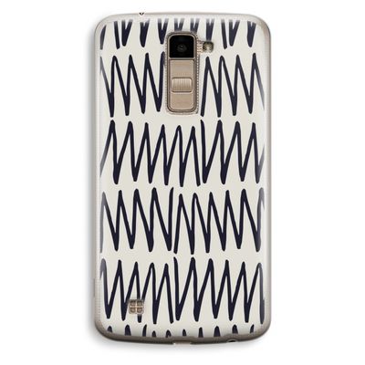 Marrakech Zigzag: LG K10 (2016) Transparant Hoesje