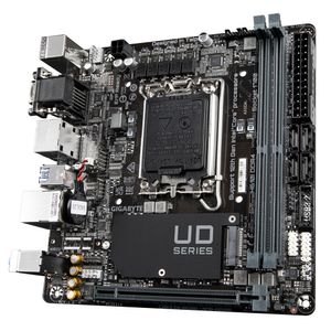 Gigabyte H610I DDR4 Moederbord Socket Intel 1700 Vormfactor Mini-ITX Moederbord chipset Intel® H610 Express