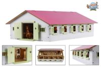 Kids Globe Paardenstal klein met boxen (roze)