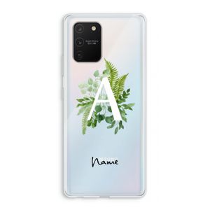 Green Brush: Samsung Galaxy S10 Lite Transparant Hoesje