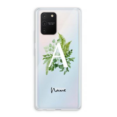 Green Brush: Samsung Galaxy S10 Lite Transparant Hoesje